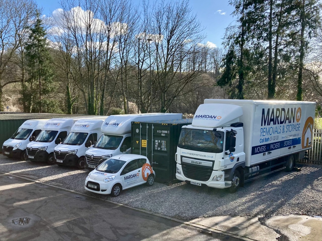 removals vans for hire in Bath
